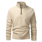 Men's Hoodies Sweatshirts Thicken Warm Fleece Tracksuit for Men Zipper Neck Pullover Men's Winter Clothing Soft Shell Men Hoodie