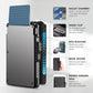 Wallet for Men, Mens Minimalist Wallet 9-13 Cards, Slim Compact Wallet with Money Clip & ID Window, RFID Blocking Smart Pop Up C