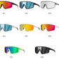 Trendy Fishing Sunglasses for Men and Women Casual Windproof Eyewear with UV Protection for Outdoor Sports, Running Cycling