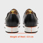 Men's Leather Casual Shoes Crocodile Pattern Luxury Brand Handmade Single Buckle Monk Strap Sneakers Flat Dress Shoes for Men