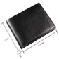 Men's Wallet Genuine Leather Men Wallets Premium Product Real Cowhide Wallets for Man Short Black Wallets Portefeuille Homme