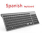 Wireless Keyboard Mouse Spanish/Russian Set 2.4G Ultra-Thin Sleek Design for office/travel Full Size Wireless Mouse Keyboard