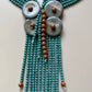 Statement Boho Long Acrylic Bead Necklace Handmade for Women Wedding Party Jewelry