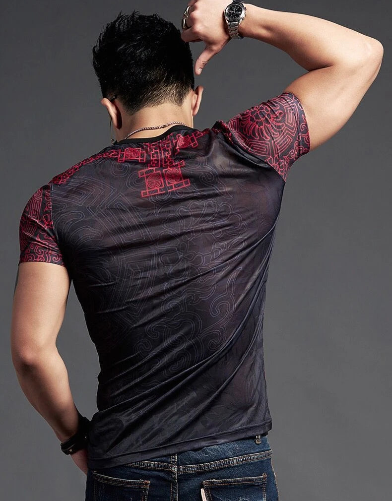 Men's T-shirt Clothes Streetwear Top Man Tee Shirts Plain Wholesale Striped Hip Hop Xl Alphabet Trashy Y2k Stylish Party Casual