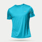 Summer Men Ice Silk t Shirt Short Sleeve t-Shirt Breathable Casual Tops Shirts Quick Dry Running Gym t-Shirts For Men Clothing