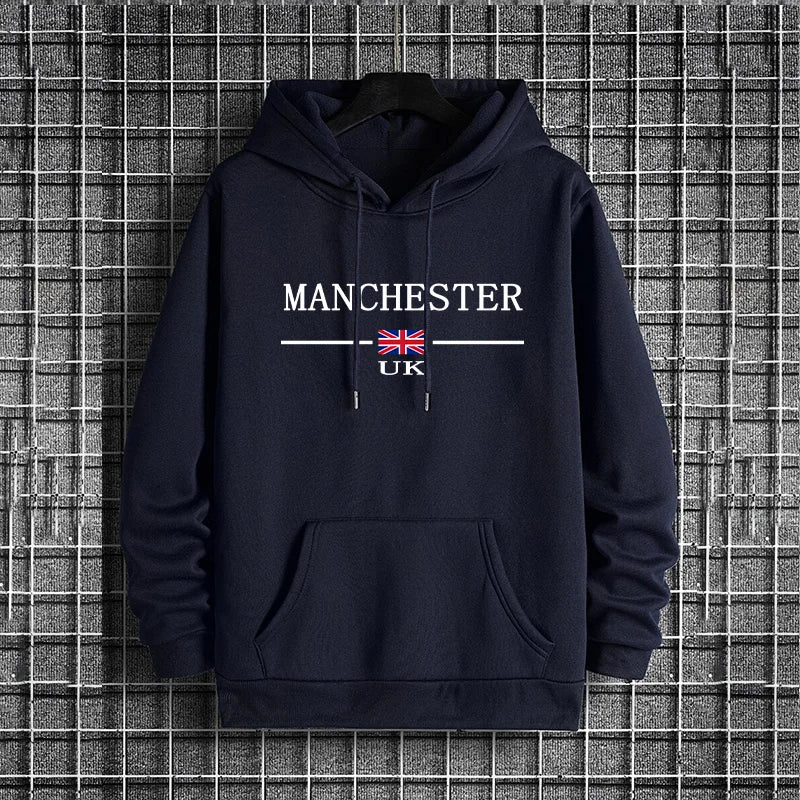 2025 Streetwear Hoodies for Men Urban Fashion Hip Hop Hooded Sweatshirt Male Trendy Casual Winter Hoody City Vibes Men's Clothes