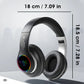 Wireless Bluetooth 5.0 HiFi Headphone With On-Ear Headset Stereo Sound Earphones Sports Office Game Foldable Low Latency