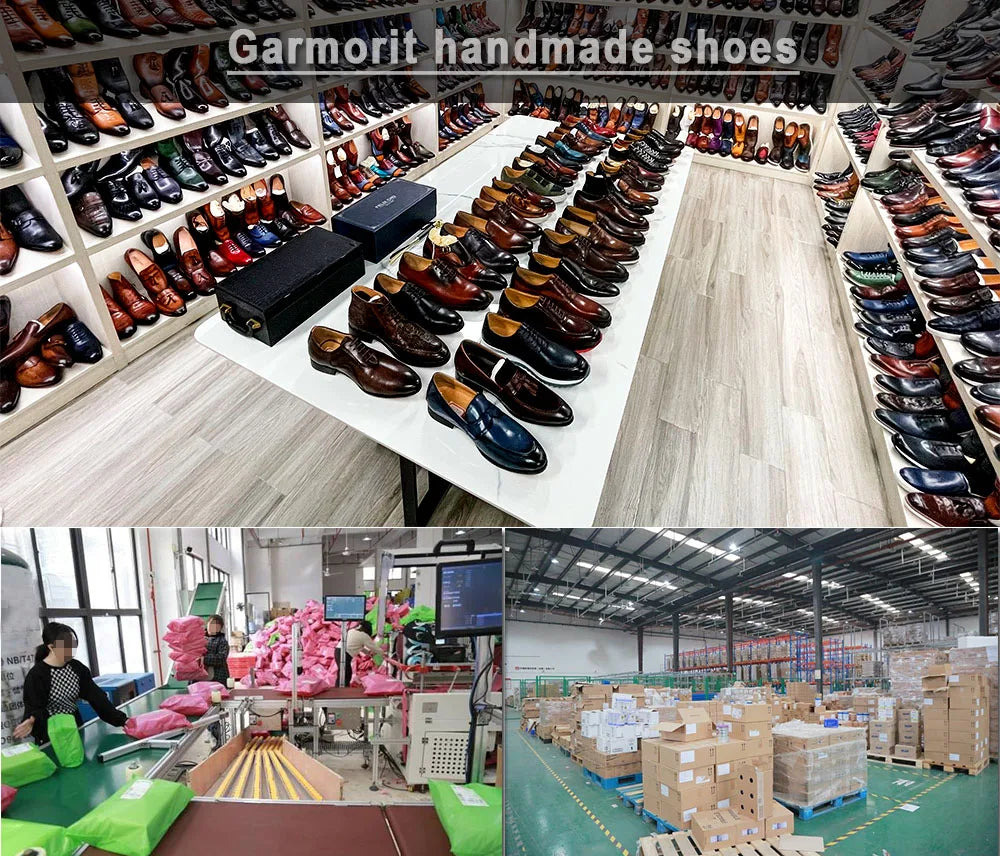 Men's Leather Casual Shoes Crocodile Pattern Luxury Brand Handmade Single Buckle Monk Strap Sneakers Flat Dress Shoes for Men