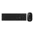 Lenovo Wired Mouse and Keyboard Set Classic Black Office Business Home Use Mouse 104Keys Silent Quiet Keyboard Combo for Laptop
