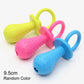 1-10pcs Pet Chew Toy Soft Rubber Bite-Resistance Bone Shape Teeth