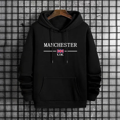 2025 Streetwear Hoodies for Men Urban Fashion Hip Hop Hooded Sweatshirt Male Trendy Casual Winter Hoody City Vibes Men's Clothes