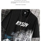 T-shirt for Men Hoodies Summer Men Clothing Cartoon Casual Harajuku Streetwear Print Hooded Top Short Sleeve Sweatshirts Men