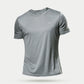 Summer Men Ice Silk t Shirt Short Sleeve t-Shirt Breathable Casual Tops Shirts Quick Dry Running Gym t-Shirts For Men Clothing