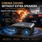 4200ANSI 900D 4K Supported Projector Native 1080P Smart Google TV WiFi 6 TOF Auto Focus Auto Keystone Home Theater Dual Speakers