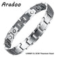 Titanium Steel Magnetic Bracelet Simple Design Stainless Steel Men's Bracelets