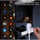 Satellite Shaped HD Star Projector & night light Plug and Play HD Dynamic Galaxy Projectors LED Night Light for Bedroom Ceiling