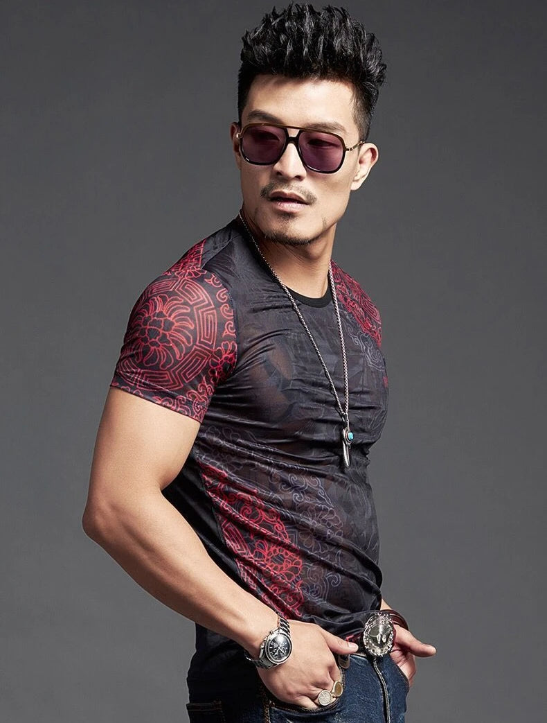 Men's T-shirt Clothes Streetwear Top Man Tee Shirts Plain Wholesale Striped Hip Hop Xl Alphabet Trashy Y2k Stylish Party Casual