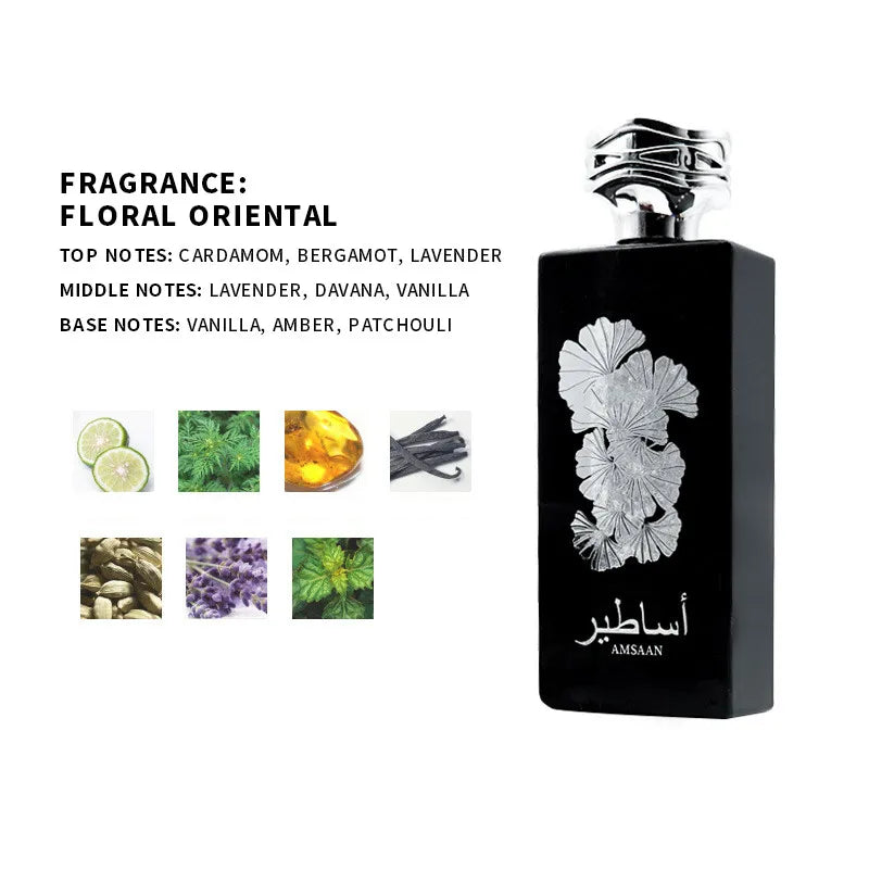 Arabian perfume brand long-lasting fragrance high-end floral fruity fragrance vanilla wood men fragrance elegant women perfume