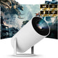 NEW Mini Projector  WIFI 6 and Bluetooth 4K 1080P 130'' Screen Movie Projector