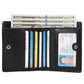 Slim Wallets for Men - Leather Money Clip Mens Wallet - RFID Blocking Front Pocket Bifold Wallet - Minimalist Credit Card Holder