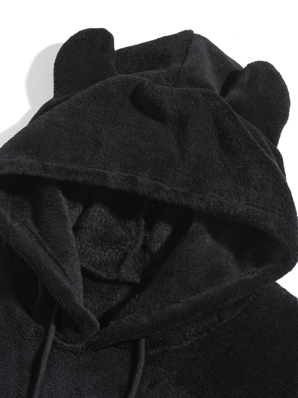 New Top Men and Women Funny Warm Hoodies for Men Clothing Bear Ears Casual Loose Sports Hoodie Unisex