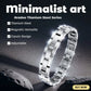 Titanium Steel Magnetic Bracelet Simple Design Stainless Steel Men's Bracelets