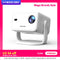 Magcubic 650ANSI L018 8K Projector Native 1080P Home Cinema Auto Focus Keystone Android 14 WiFi6 Portable Projector for Outdoor