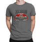 Vintage Just Leave Me Alone, I Know What To Do T-Shirts for Men Round Collar Pure Cotton T Shirt Kimi Raikkonen Short Tee Shirt