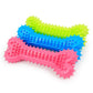 1-10pcs Pet Chew Toy Soft Rubber Bite-Resistance Bone Shape Teeth