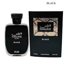Rasasi Hawas Verde Men's EDP – Fresh Citrus Green Aroma, 3.4 FL OZ / 100 ML