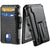 Wallet for Men, Mens Minimalist Wallet 9-13 Cards, Slim Compact Wallet with Money Clip & ID Window, RFID Blocking Smart Pop Up C