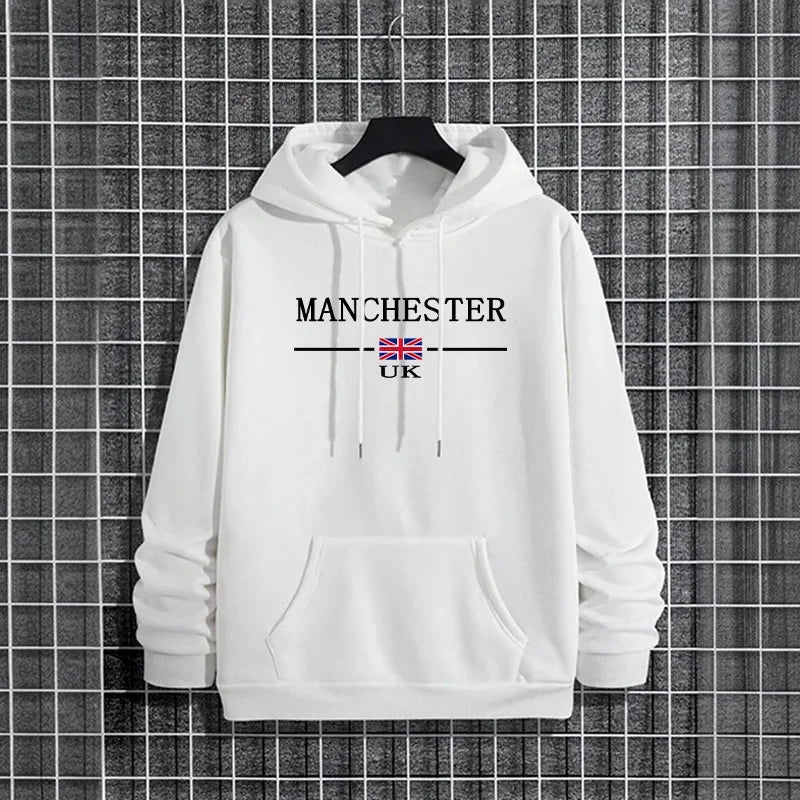 2025 Streetwear Hoodies for Men Urban Fashion Hip Hop Hooded Sweatshirt Male Trendy Casual Winter Hoody City Vibes Men's Clothes