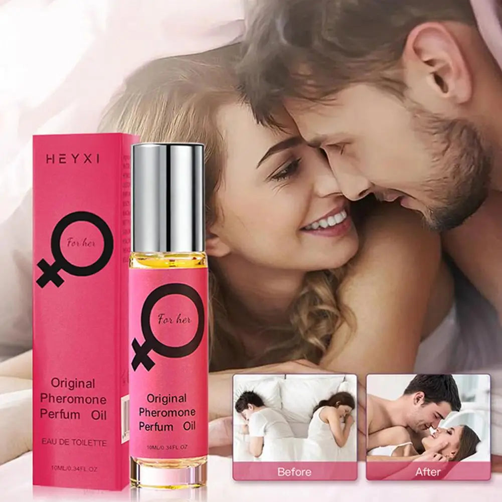Pheromone Perfume Oil Rolling Fragrance For Men Women Natural Long-lasting Fresh Portable Charming Fragrance For Dating Daily