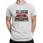 Vintage Just Leave Me Alone, I Know What To Do T-Shirts for Men Round Collar Pure Cotton T Shirt Kimi Raikkonen Short Tee Shirt