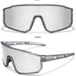 Trendy Fishing Sunglasses for Men and Women Casual Windproof Eyewear with UV Protection for Outdoor Sports, Running Cycling