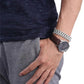ARADOO Titanium Steel Watch Band Men's Bracelets Stainless Steel Magnetic Wristband Bracelet Gentlemen Jewelry Gifts
