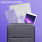 Fashion Keyboard and Mouse Set Wireless PC Gamer Keyboards and Mouse Kit Ultra Thin Office Ergonomic Gaming Keypad Mice Purple
