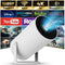 NEW Mini Projector  WIFI 6 and Bluetooth 4K 1080P 130'' Screen Movie Projector