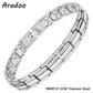 Titanium Steel Magnetic Bracelet Simple Design Stainless Steel Men's Bracelets