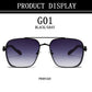 2023 Sunglasses For Men Square Sunglasses Women Trendy Luxe Vintage Fashion Glasses Retro Steampunk Shades Gafas De Sol Hombre