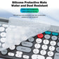 Dual-mode Wireless Keyboard & Mice Combo 2.4G Bluetooth 5.0 Membrane Keyboards BT 3-Channels Rechargeable Key Board Mouse for PC