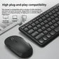 B.O.W HW256 Ultra-thin wireless keyboard and mouse set, 2.4G wireless set, 96 keys
