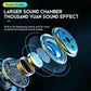 Wireless Bluetooth 5.0 HiFi Headphone With On-Ear Headset Stereo Sound Earphones Sports Office Game Foldable Low Latency