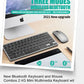 Fashion Keyboard and Mouse Set Wireless PC Gamer Keyboards and Mouse Kit Ultra Thin Office Ergonomic Gaming Keypad Mice Purple