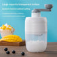 Shaved Ice Machine Mini Ice Crusher Hand Operated Shaved Ice Milkshake Maker Household Portable Small Hail Machine Kitchen Tool
