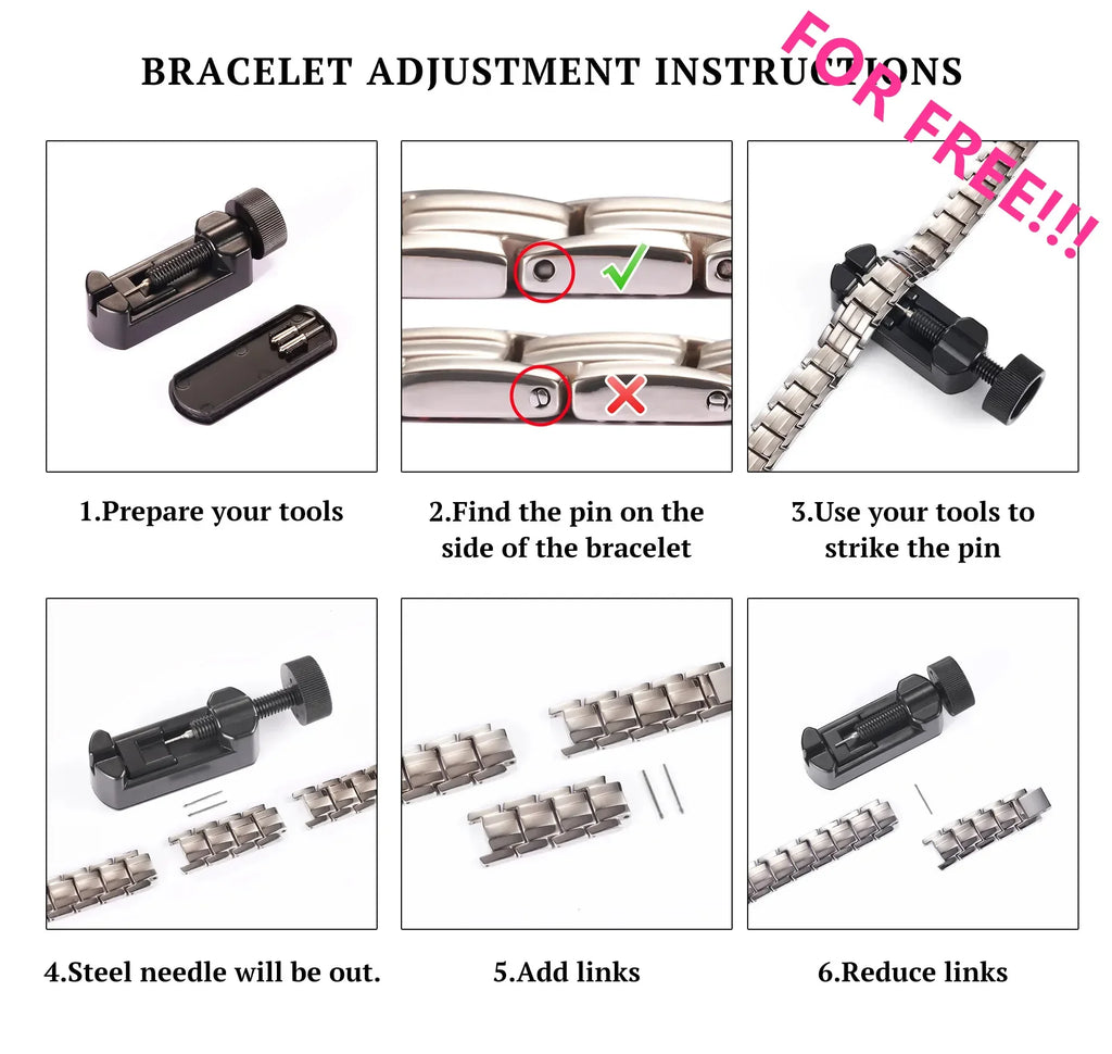 ARADOO Pure Copper Bracelet Retro Style 3500 Gauss Magnetic Men's Bracelets