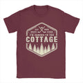 Vintage I'm Coming to the Cottage Heated Rivalry Quote  T-Shirts for Men Cotton T Shirt  Short Sleeve Tees Gift Idea Clothing