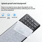 B.O.W HW256 Ultra-thin wireless keyboard and mouse set, 2.4G wireless set, 96 keys