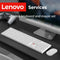Lenovo Wired Mouse and Keyboard Set Classic Black Office Business Home Use Mouse 104Keys Silent Quiet Keyboard Combo for Laptop