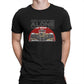 Vintage Just Leave Me Alone, I Know What To Do T-Shirts for Men Round Collar Pure Cotton T Shirt Kimi Raikkonen Short Tee Shirt